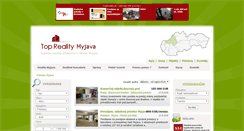 Desktop Screenshot of priestory.reality-myjava.eu